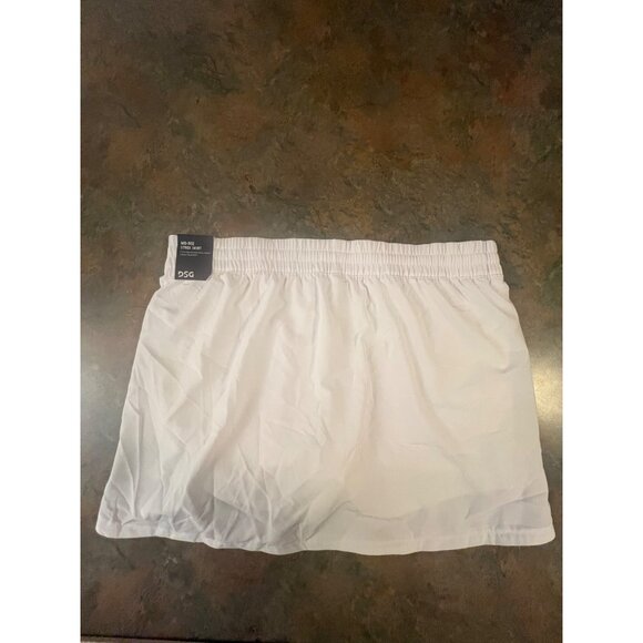 Womens DSG Pure White Mid-Rise Stride Skort -‎ X Large - Picture 2 of 9